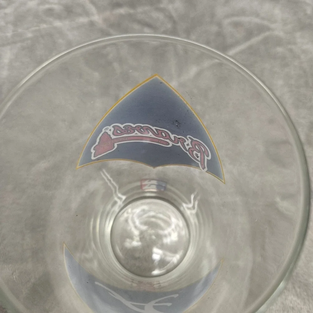 Atlanta Braves 1994 MLB All-Star Game Texaco Promotional Glass Tumbler Vintage